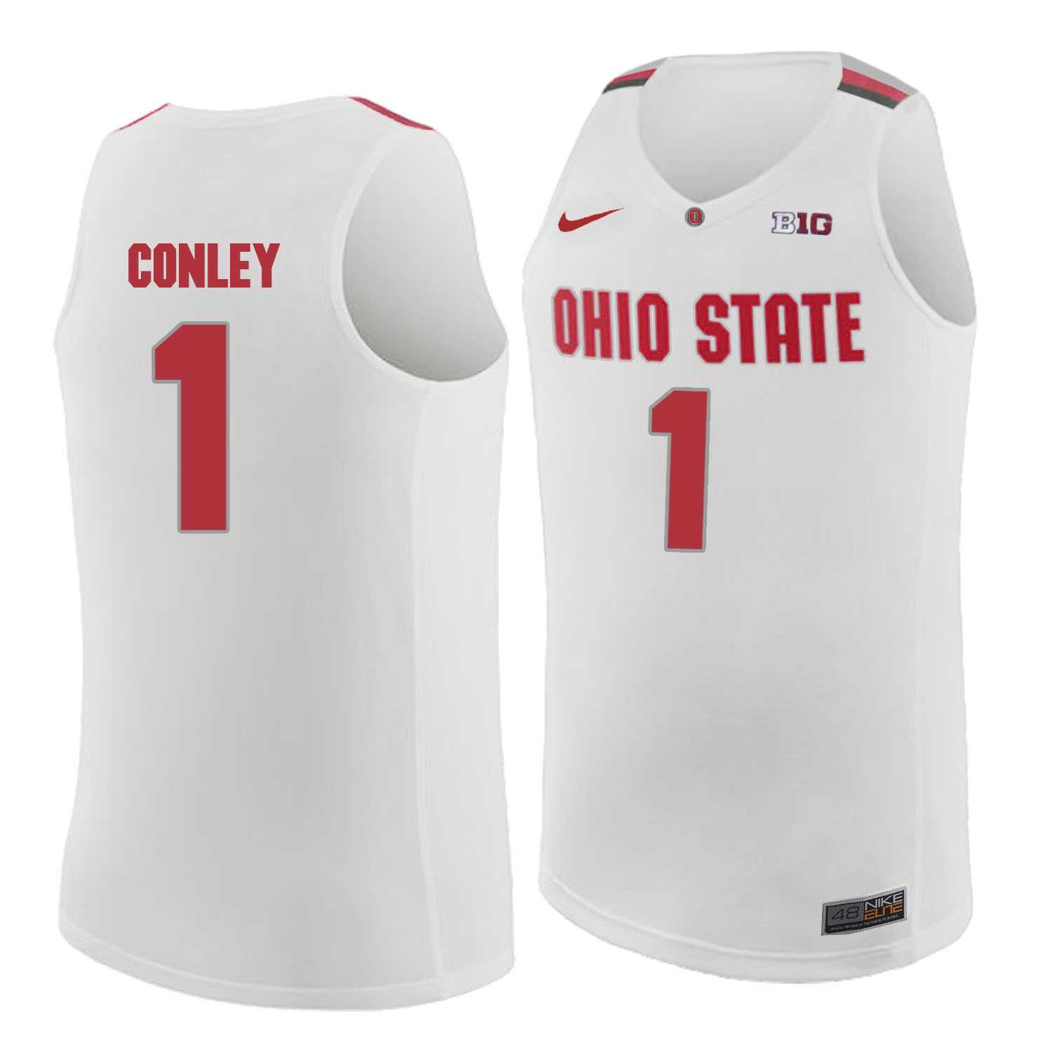 Ohio State Buckeyes #1 Gareon Conley White College Basketball Jersey Dzhi,We sell and wholesale Ohio State Buckeyes #1 Gareon Conley White College Basketball Jersey Dzhi on line form chian!